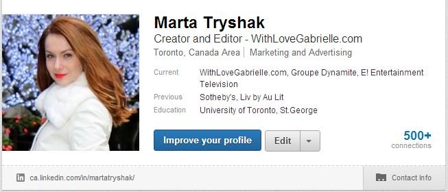 Marta Tryshak on LinkedIn