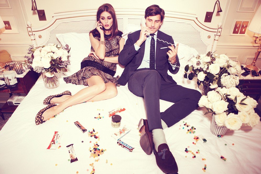 Olivia Palermo and Johannes Huebl